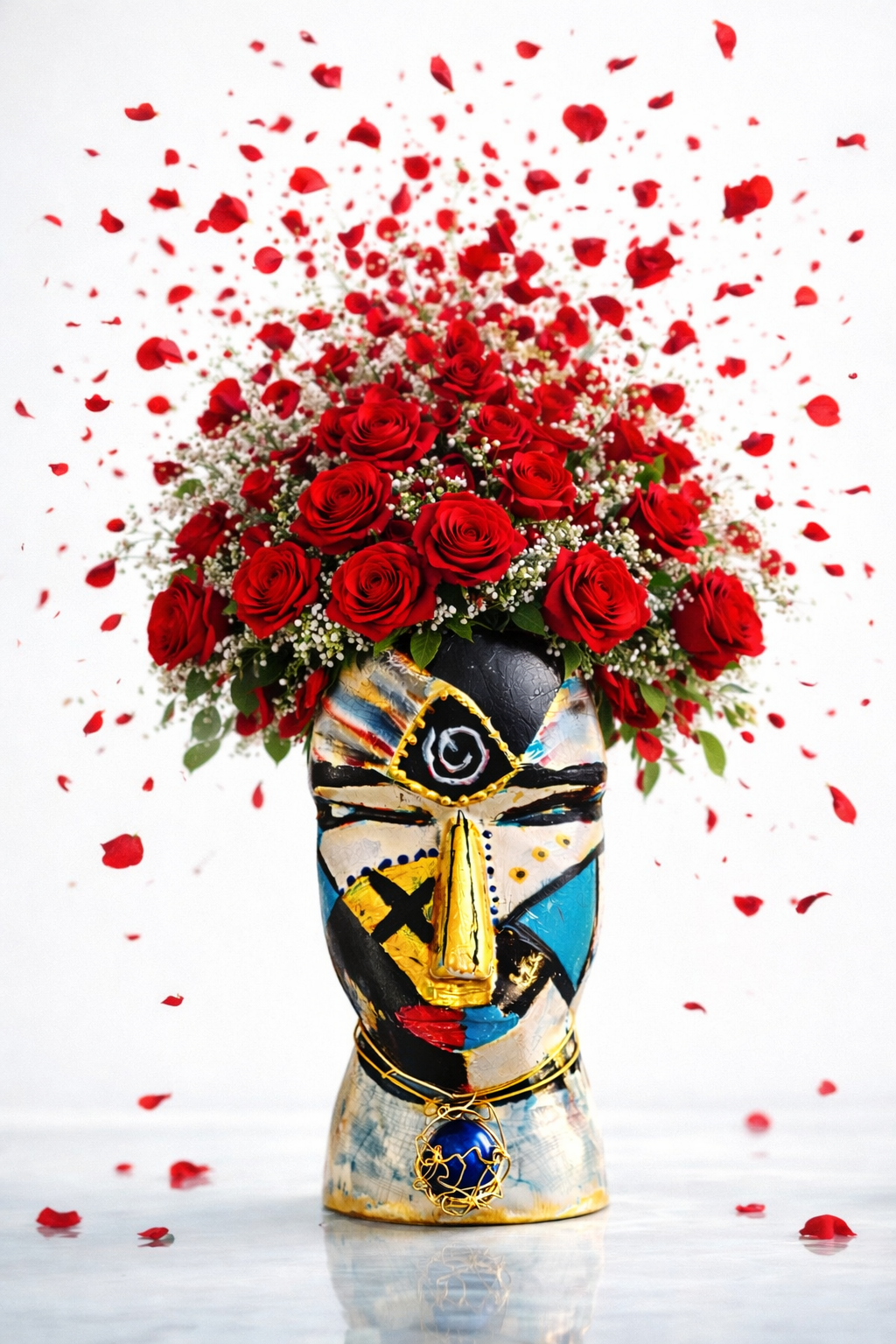 Zoe Arte – Surreal Face Vase
