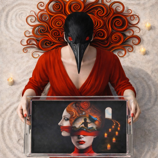 Somnia-Surreal Art Tray