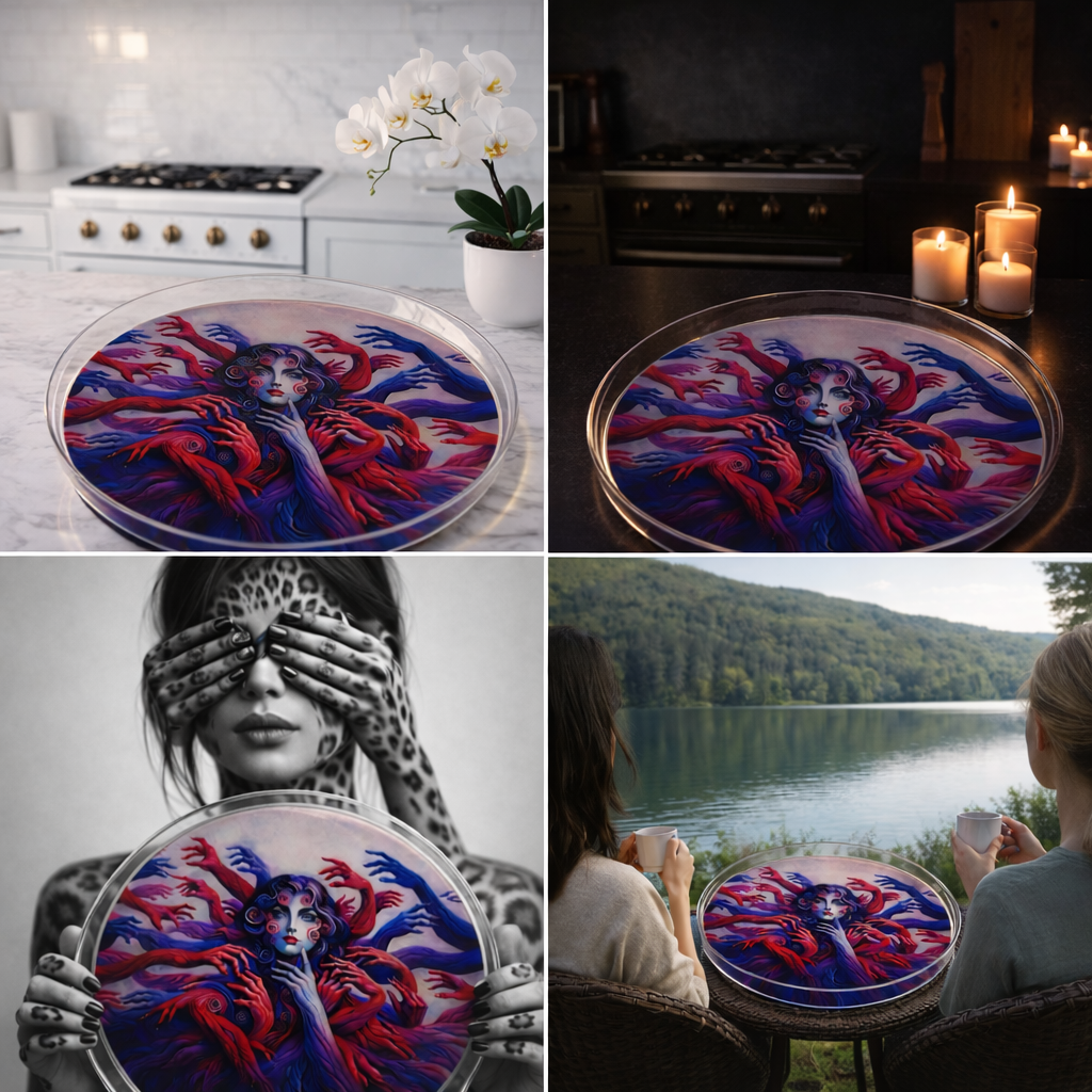 Touch Surreal Art Tray