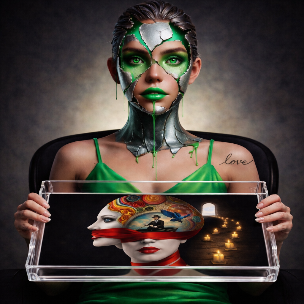 Somnia-Surreal Art Tray